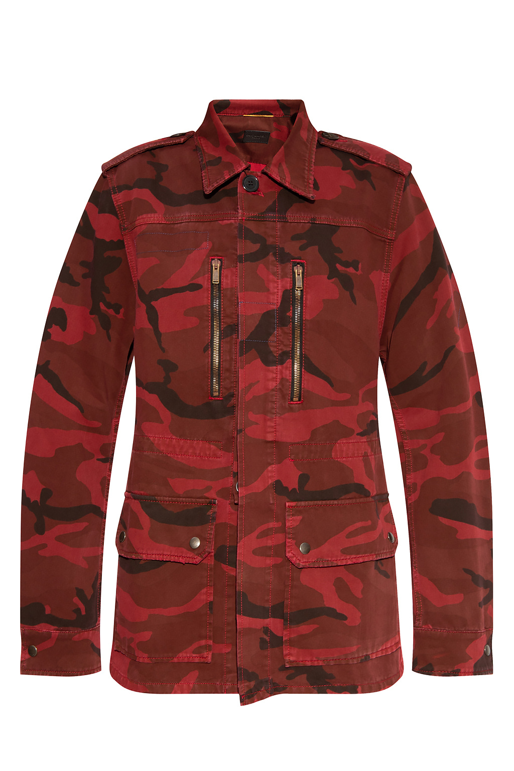 Saint laurent camo outlet shirt